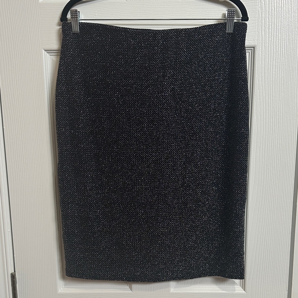 Ricki's Metallic Thread Pencil Skirt
